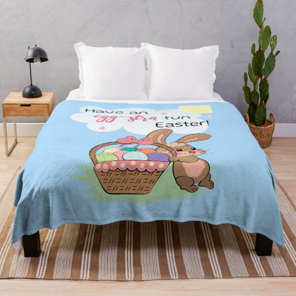 Item preview, Have an egg-stra fun Easter! - Funny Easter Bunny with pun designed and sold by HajnalkArt.