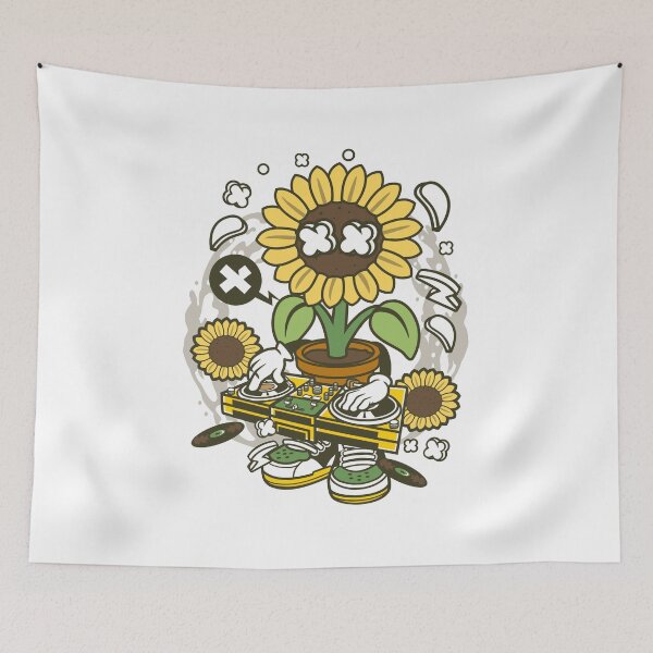 Item preview, DJ Sunflower designed and sold by LocalCreative.