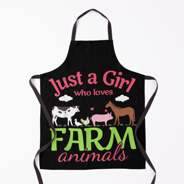Item preview, Just a Girl Who Loves Farm Animals designed and sold by IrvinBiluk.