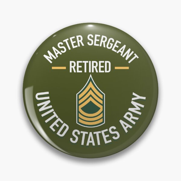Item preview, Master Sergeant Retired United States Army MSG Insignia designed and sold by kedsi.