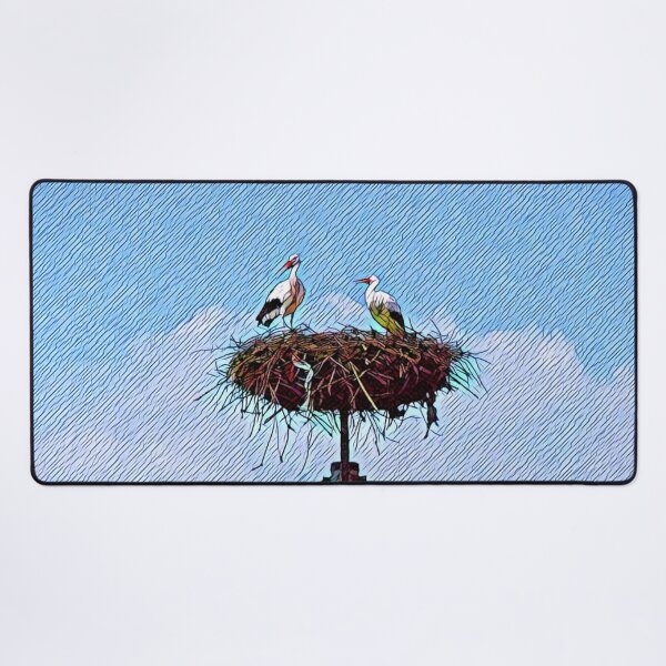 Item preview, Signs of Spring Storks designed and sold by Meekly-Shop.
