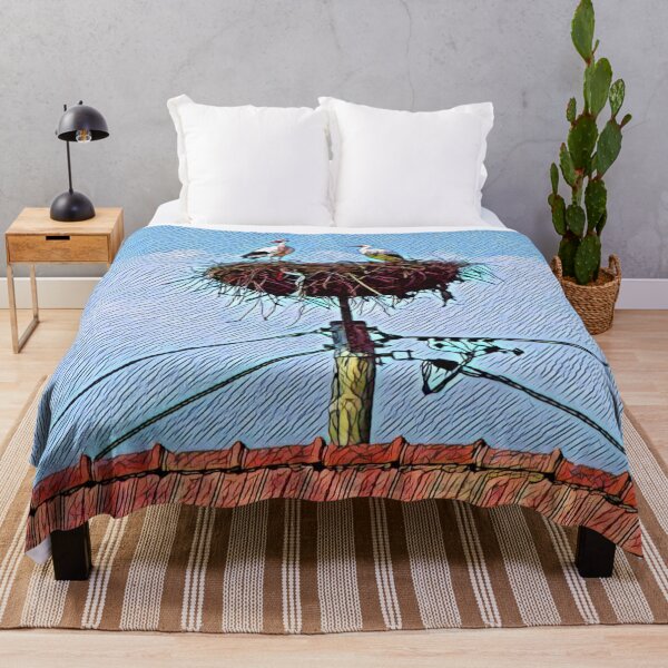 Item preview, Signs of Spring Storks designed and sold by Meekly-Shop.