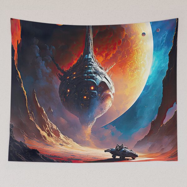 Item preview, Cosmic Terrain: Exploring the Unknown Landscape of the Universe designed and sold by SeedDesign.