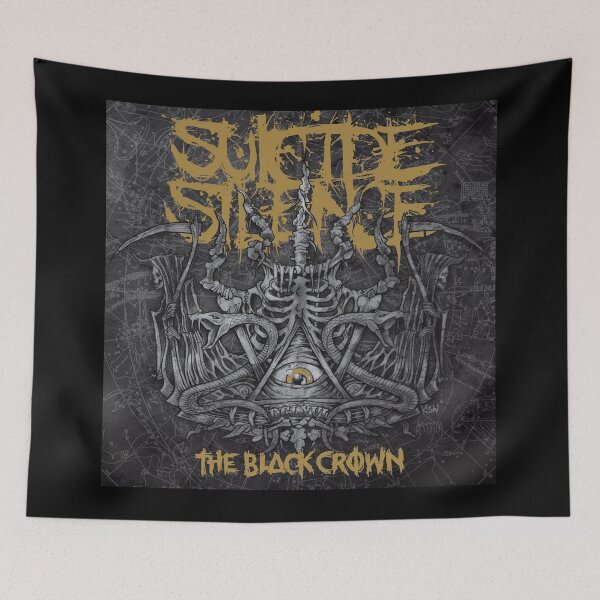 Item preview, Suicide Silence the black crown designed and sold by Culturedtee.