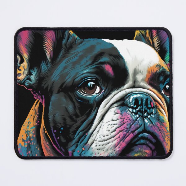 Item preview, French bulldog pop art designed and sold by AOK-DESIGN.