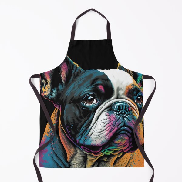 Item preview, French bulldog pop art designed and sold by AOK-DESIGN.