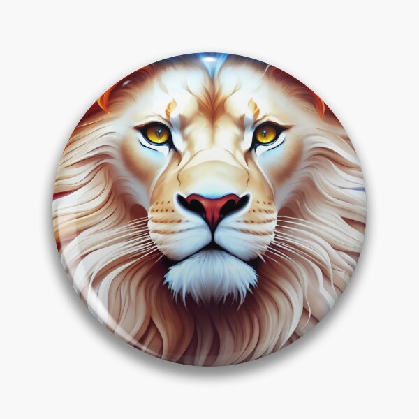 Artikelvorschau, Splash multicolored art a lion head. entworfen und verkauft von IuriiVlasenko.