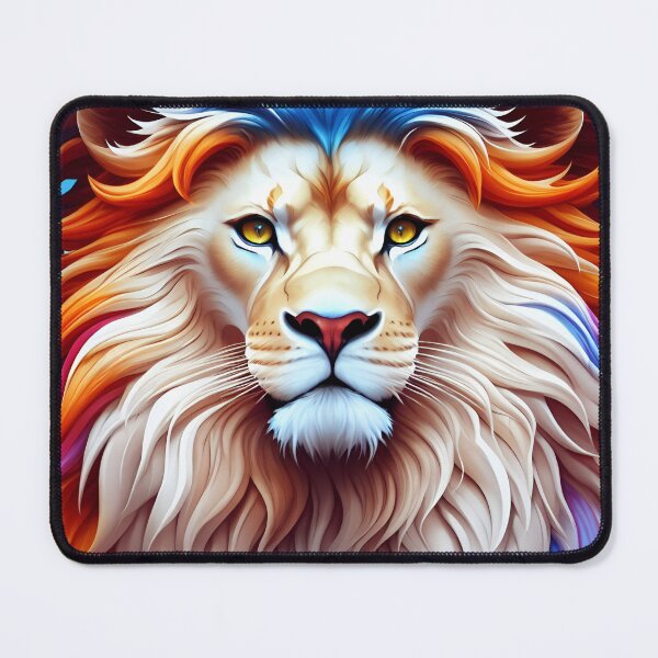 Artikelvorschau, Splash multicolored art a lion head. entworfen und verkauft von IuriiVlasenko.