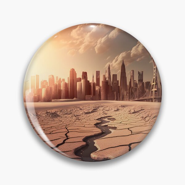 Item preview, Scorched Earth - City designed and sold by AgitProPrints.