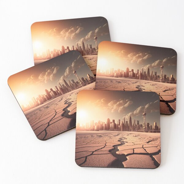 Item preview, Scorched Earth - City designed and sold by AgitProPrints.