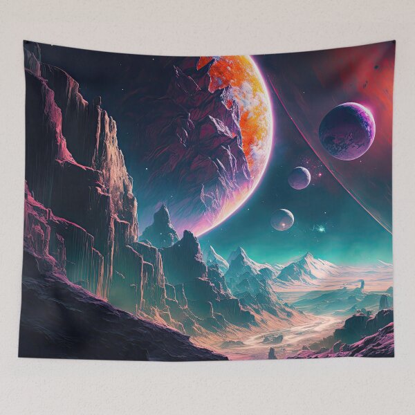 Item preview, Cosmic Terrain: Exploring the Unknown Landscape of the Universe designed and sold by SeedDesign.