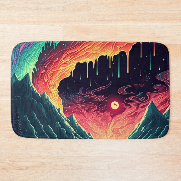 Item preview, Psychedelic Alien Landscape designed and sold by SeedDesign.