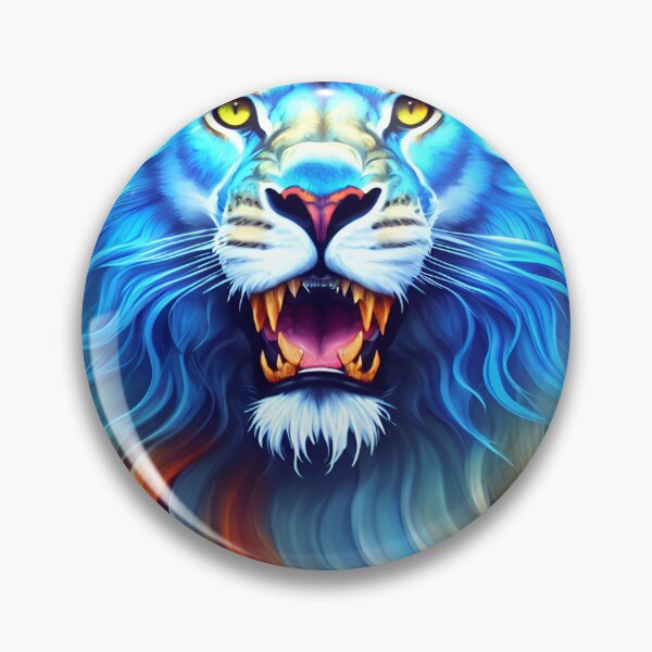 Aperçu de l'œuvre Splash multicolored art a lion head. créée et vendue par IuriiVlasenko.