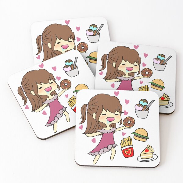 Item preview, Yumi Foodie white designed and sold by UgaMaru.