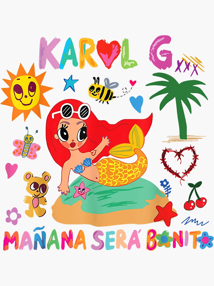 Karol G Bichota Season Sticker Manana Sera Bonito Laptop 