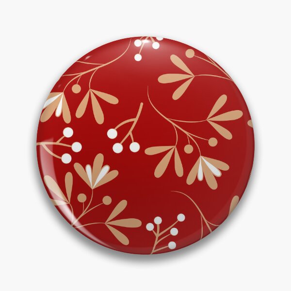 Item preview, Bright red background with flowers pattern  designed and sold by shlokapoojary1.