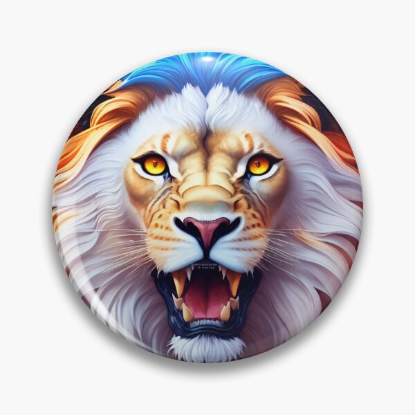 Artikelvorschau, Splash multicolored art a lion head. entworfen und verkauft von IuriiVlasenko.