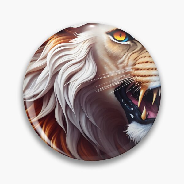 Artikelvorschau, Splash multicolored art a lion head. entworfen und verkauft von IuriiVlasenko.