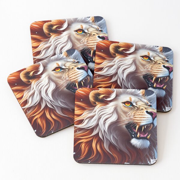 Item preview, Splash multicolored art a lion head. designed and sold by IuriiVlasenko.