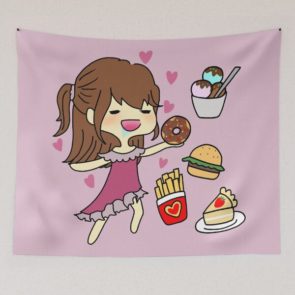 Item preview, Yumi Foodie raspberry  designed and sold by UgaMaru.
