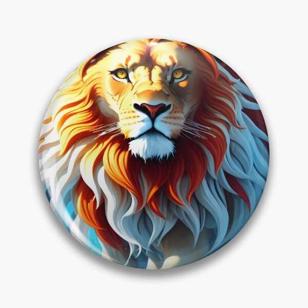 Aperçu de l'œuvre Splash multicolored art a lion head. créée et vendue par IuriiVlasenko.