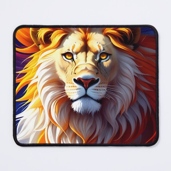 Artikelvorschau, Splash multicolored art a lion head. entworfen und verkauft von IuriiVlasenko.