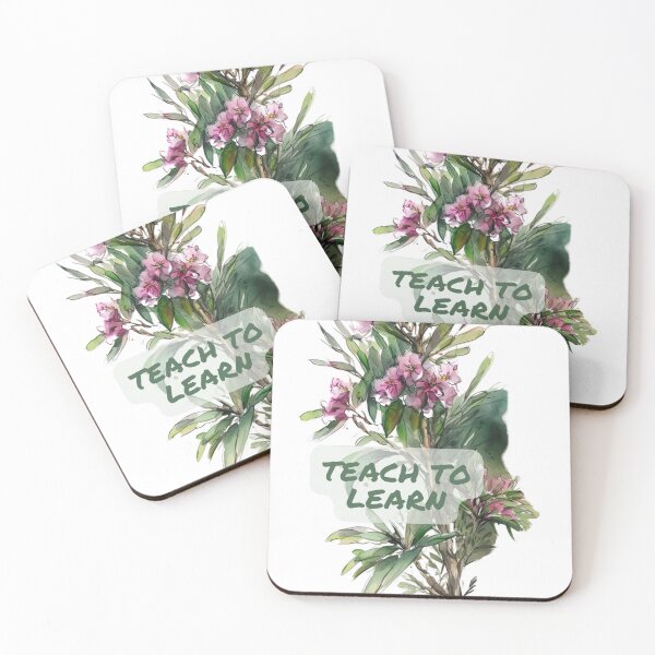 Item preview, Teach to Learn Life Quote Education Quote designed and sold by ArtfulAmbitions.
