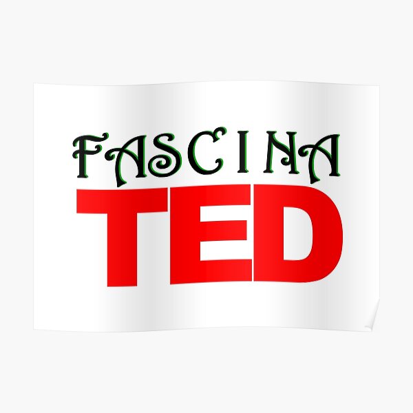 Ted Talk Posters Redbubble - me fascinas id code roblox