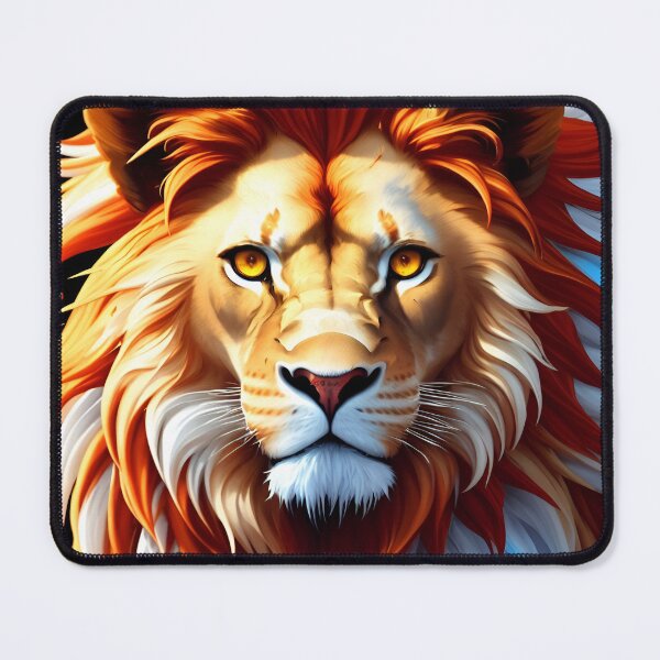 Artikelvorschau, Splash multicolored art a lion head. entworfen und verkauft von IuriiVlasenko.