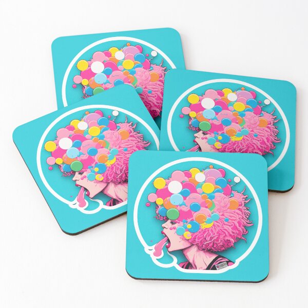Item preview, Fun and Colorful Bubble Gum Stickers for Everyone! designed and sold by kfir marco.