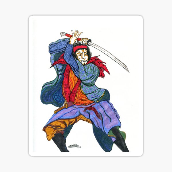 Samurai I Sticker