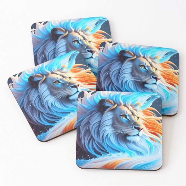Item preview, Splash multicolored art a lion head. designed and sold by IuriiVlasenko.