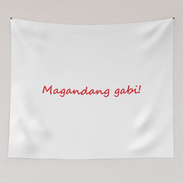 Item preview, " Magandang gabi! " in Tagalog means " Good evening! " in English designed and sold by PabloBSanchez.