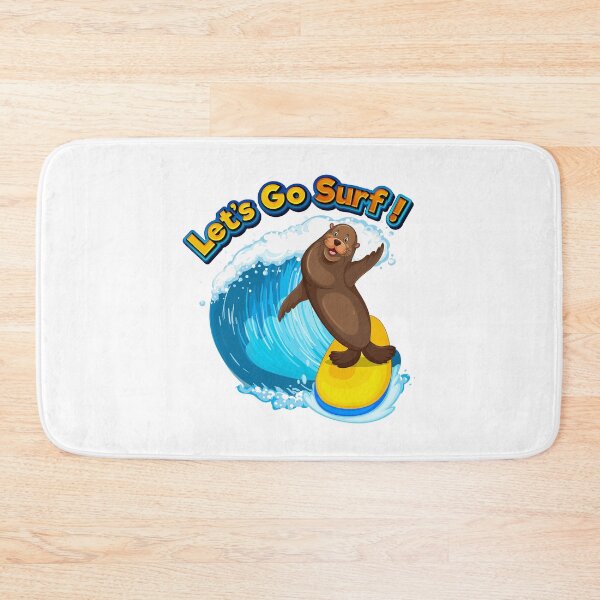 Item preview, Sea Lion With Lets Go Surf designed and sold by Pasuti2.