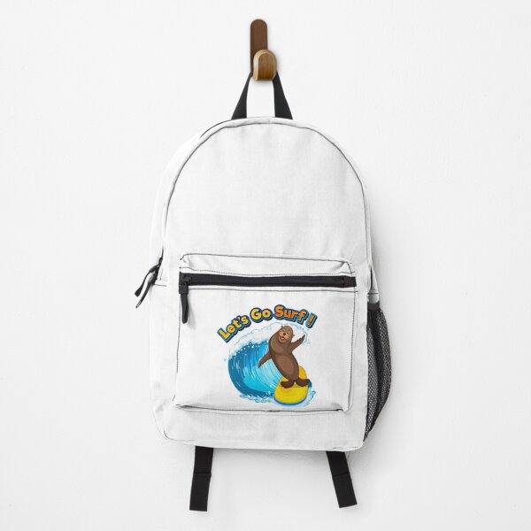 Item preview, Sea Lion With Lets Go Surf designed and sold by Pasuti2.