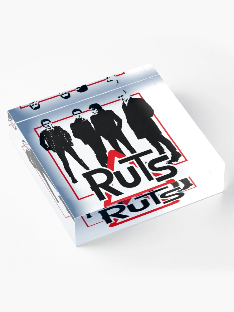 Thumbnail 4 of 5, Acrylic Block, The Ruts In A Rut Punk Ruts designed and sold by NesTeemo1506.