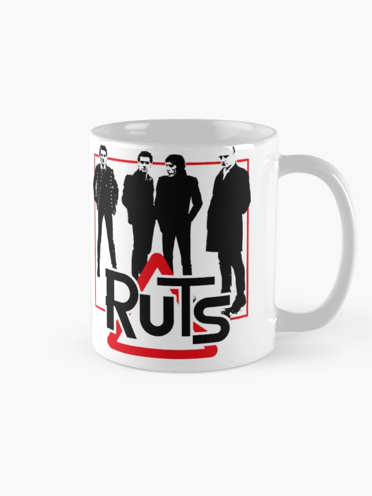 Thumbnail 3 of 6, Coffee Mug, The Ruts In A Rut Punk Ruts designed and sold by NesTeemo1506.