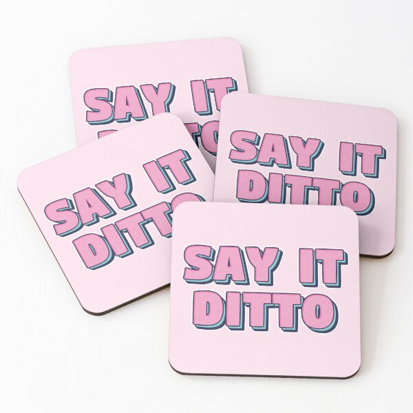 Item preview, New Jeans Newjeans say it ditto lyrics song text bunnies tokki | Morcaworks designed and sold by Morcawork.