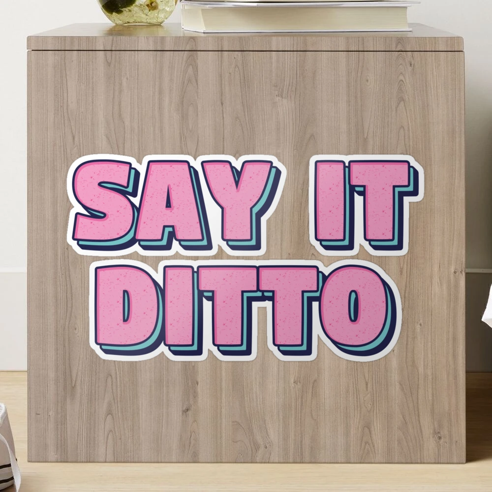 New Jeans Newjeans say it ditto lyrics song text bunnies tokkiMorcaworks |  Greeting Card