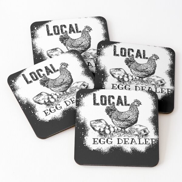 Item preview, Local egg dealer bleached sublimation designed and sold by SandraKryvonis.