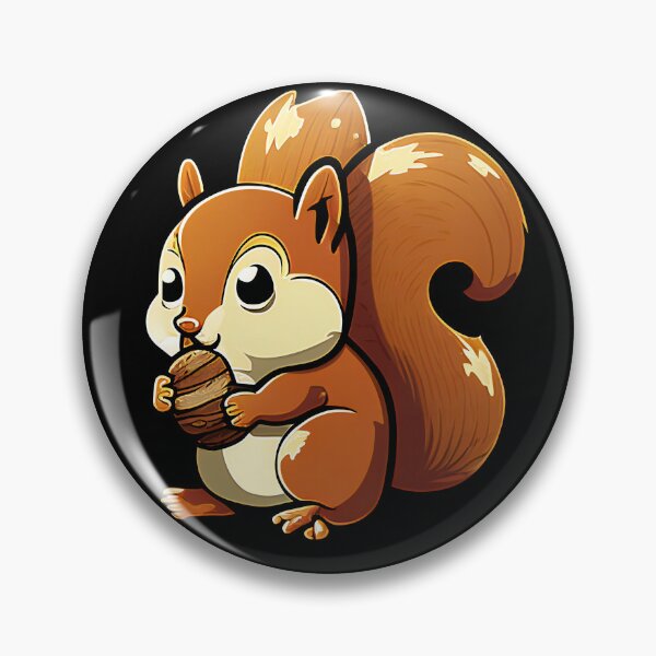 Item preview, Cute squirrel in cartoon style designed and sold by Adorable  Artifacts.