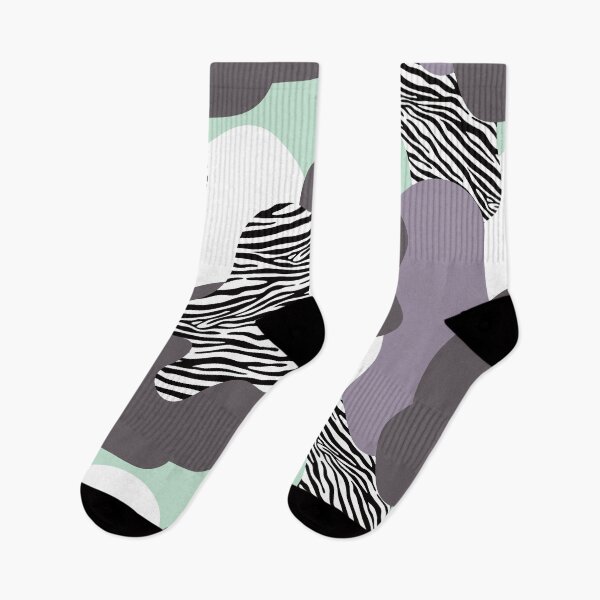 Item preview, Zebra blobs pattern II designed and sold by OddlyInk.