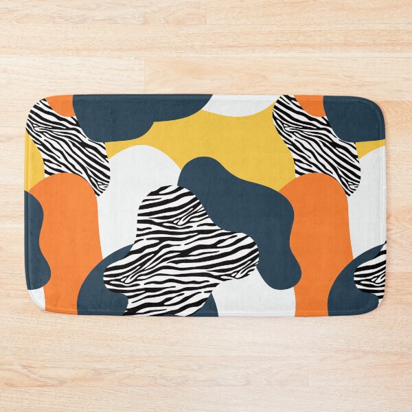 Item preview, Zebra blobs pattern III designed and sold by OddlyInk.