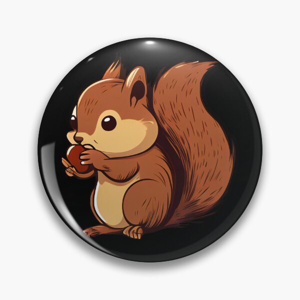 Item preview, Cute squirrel in cartoon style designed and sold by Adorable  Artifacts.