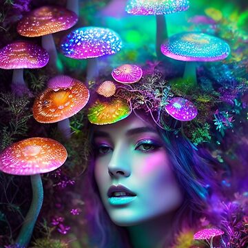 Artwork thumbnail, Psychedelic Mother Nature #25 Part of the Psychedelic Mother Nature Collection by Psychedelic Psychos