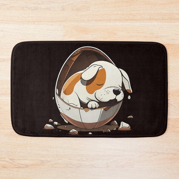 Item preview, a sleepy dog in The egg designed and sold by Cheeeeky.