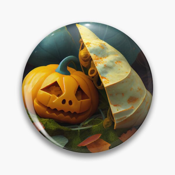 Artikelvorschau, Tortilla and Pumpkin in the Garden Digital Painting entworfen und verkauft von CodeAndColors.
