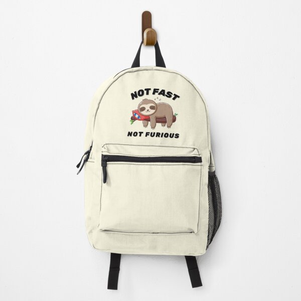 Item preview, Not Fast, Not Furious Sloth designed and sold by ZingAndPep.