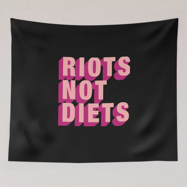 Item preview, Riots Not Diets  designed and sold by itsmemaytal.