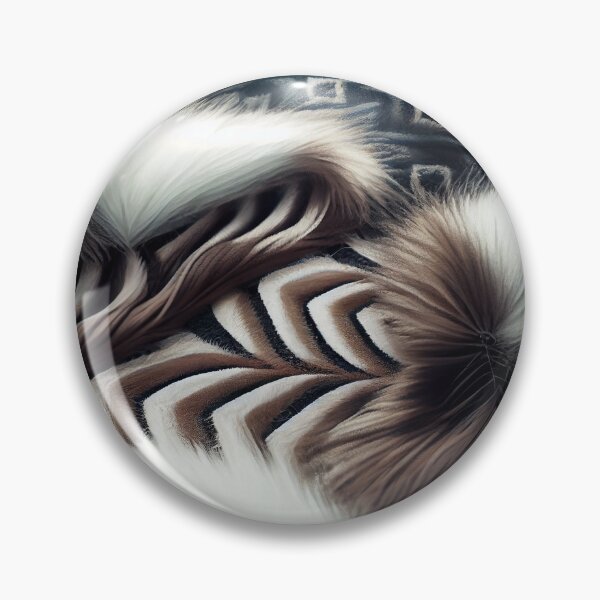 Artikelvorschau, Furry Scandinavian Pattern Digital Painting entworfen und verkauft von CodeAndColors.